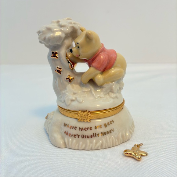 Lenox Other - Lenox Treasures Disney Winnie the Pooh "Pooh's Treasure of Honey" Trinket Box